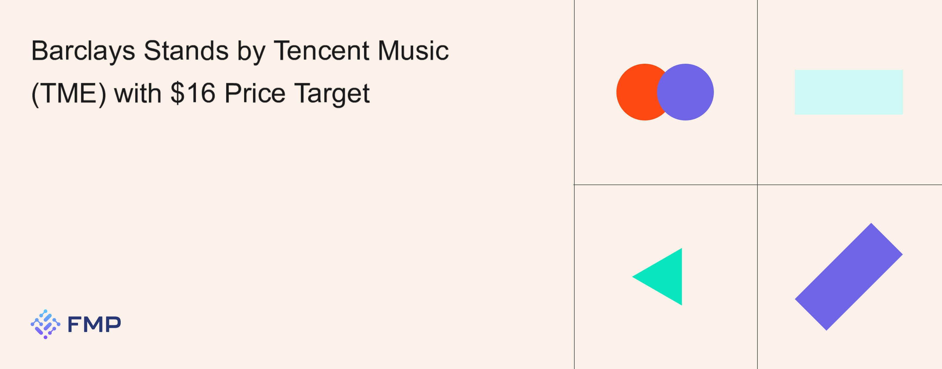 Barclays Stands by Tencent Music (TME) with $16 Price Target
